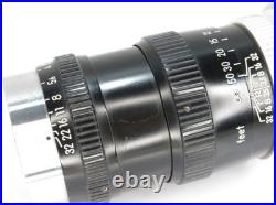 Vintage Nippon Kogaku Nikkor-Q 135mm f/3.5 Telephoto Lens for S Mount from Japan