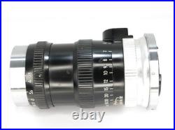 Vintage Nippon Kogaku Nikkor-Q 135mm f/3.5 Telephoto Lens for S Mount from Japan