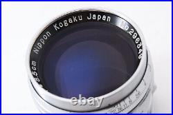 Vintage Nippon kougaku Nikkor P. C 8.5cm 85mm F/2 Nikon S Rangefinder Camera