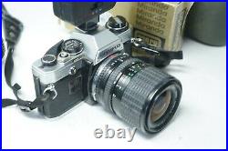 Vintage OLYMPUS OM10 SLR FILM CAMERA WITH 70-210mm + Sigma 28-70mm lenses