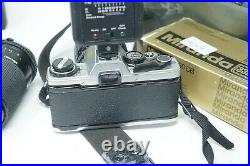 Vintage OLYMPUS OM10 SLR FILM CAMERA WITH 70-210mm + Sigma 28-70mm lenses