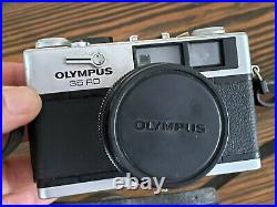 Vintage Olympus 35 RD 35mm SLR Camera w 11.7 f= 40mm Lens Untested