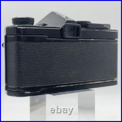 Vintage Olympus Black OM-1 SLR 35mm Film Camera 50mm 1.8 F. Zuiko Auto-S Lens