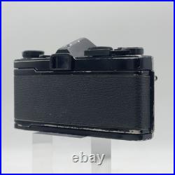 Vintage Olympus Black OM-1 SLR 35mm Film Camera 50mm 1.8 F. Zuiko Auto-S Lens