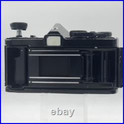 Vintage Olympus Black OM-1 SLR 35mm Film Camera 50mm 1.8 F. Zuiko Auto-S Lens