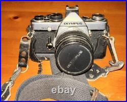 Vintage Olympus Camera With Lenses Working Condition
