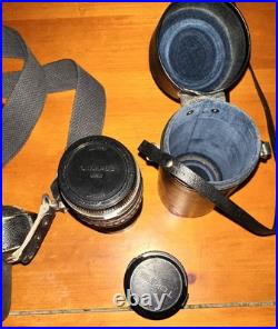 Vintage Olympus Camera With Lenses Working Condition