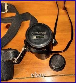 Vintage Olympus Camera With Lenses Working Condition