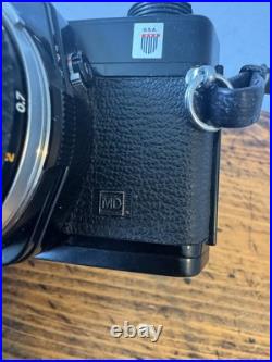 Vintage Olympus OM-1 35mm Film Camera, Carrying Strap, Case, Zuiko 50mm Lens