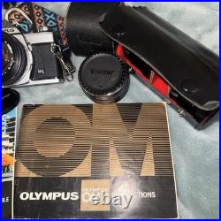 Vintage Olympus OM-1 35mm Film Camera with 50mm f/1.8 Lens, Extras, Bundle Vintage Olympus OM-1 35mm Film Camera with 50mm f/1.8 Lens, Extras, Bundle