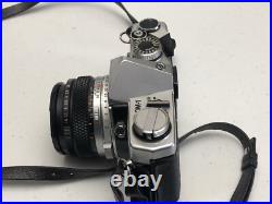 Vintage Olympus OM-1 film camera with 50mm lens