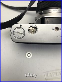 Vintage Olympus OM-1 film camera with 50mm lens