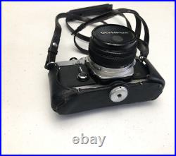 Vintage Olympus OM-1 film camera with 50mm lens