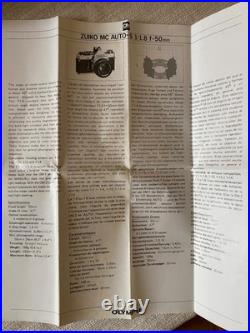 Vintage Olympus OM-10 35mm Film Camera with 50mm Lens Vintage Olympus OM-10 35mm Film Camera with 50mm Lens