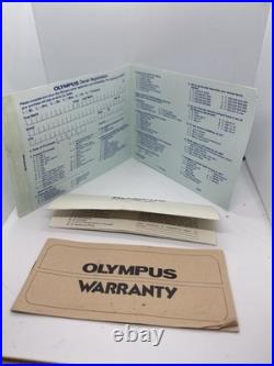 Vintage Olympus OM-10 FC Film Camera With 50mm 1.8 F. Zuiko Lens WITH CASE