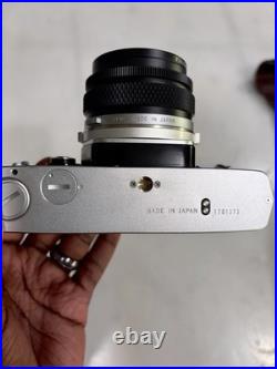 Vintage Olympus OM-1N 35mm Film Camera Vivitar 28mm F2.8 Lens Shoe. Leather Case