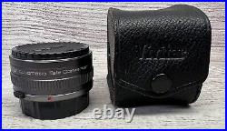 Vintage Olympus OM-1n 35mm Film Camera with Vivitar 28 mm, 75-150 mm, Metal Case