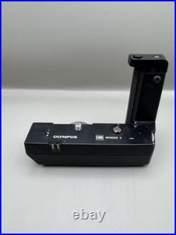 Vintage Olympus OM-4 SLR 35mm Film Camera With Lenses And Power Winder WORKING