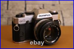Vintage Olympus OM-G 35mm SLR Film Camera 50mm f/1.8 75-150mm f/4 Lens Tested Vintage Olympus OM-G 35mm SLR Film Camera 50mm f/1.8 75-150mm f/4 Lens Tested