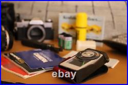 Vintage Olympus OM-G 35mm SLR Film Camera 50mm f/1.8 75-150mm f/4 Lens  Tested