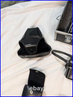 Vintage Olympus OM10 Black 50mm & 28mm Auto Focus Prime Lens Film Camera LOT