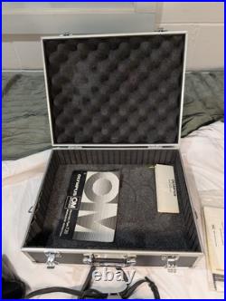 Vintage Olympus OM10 Black 50mm & 28mm Auto Focus Prime Lens Film Camera LOT