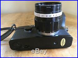 Vintage Olympus Pen F film Camera with Olympus 42 mm lens