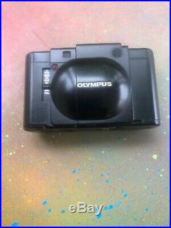 Vintage Olympus Xa Camera With D. Zuiko 13.5 35mm Lens Tested