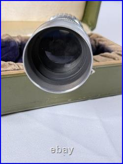 Vintage Oplenon 3 f2.5 Telephoto Lens Japan 1946 Super Optics Case Collectible Vintage Oplenon 3 f2.5 Telephoto Lens Japan 1946 Super Optics Case Collectible