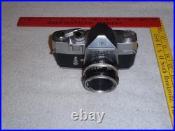 Vintage Original Nikkorex F Slr Camera Body & Nipon Kogaku Japan Nikkor S Lense