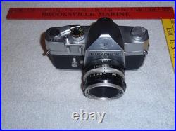 Vintage Original Nikkorex F Slr Camera Body & Nipon Kogaku Japan Nikkor S Lense