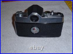 Vintage Original Nikkorex F Slr Camera Body & Nipon Kogaku Japan Nikkor S Lense Vintage Original Nikkorex F Slr Camera Body & Nipon Kogaku Japan Nikkor S Lense