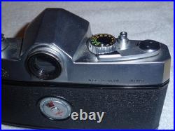 Vintage Original Nikkorex F Slr Camera Body & Nipon Kogaku Japan Nikkor S Lense