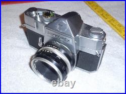 Vintage Original Nikkorex F Slr Camera Body & Nipon Kogaku Japan Nikkor S Lense Vintage Original Nikkorex F Slr Camera Body & Nipon Kogaku Japan Nikkor S Lense
