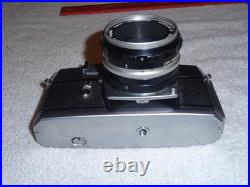 Vintage Original Nikkorex F Slr Camera Body & Nipon Kogaku Japan Nikkor S Lense