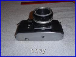 Vintage Original Nikkorex F Slr Camera Body & Nipon Kogaku Japan Nikkor S Lense