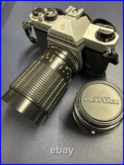 Vintage PENTAX K1000 K-1000 35mm FILM SLR Camera with 35-135mm Zoom Lens And 50mm