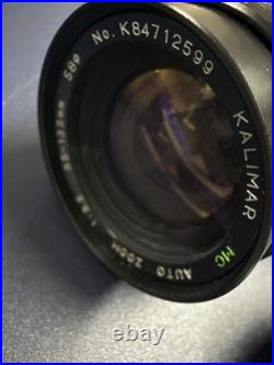 Vintage PENTAX K1000 K-1000 35mm FILM SLR Camera with 35-135mm Zoom Lens And 50mm