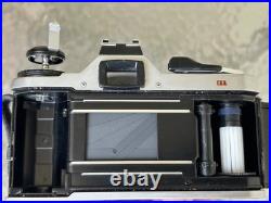 Vintage PENTAX ME SE Brown 35mm SLR FILM CAMERA + 50mm Lens JAPAN Working