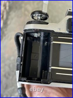 Vintage PENTAX ME SE Brown 35mm SLR FILM CAMERA + 50mm Lens JAPAN Working