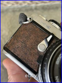 Vintage PENTAX ME SE Brown 35mm SLR FILM CAMERA + 50mm Lens JAPAN Working