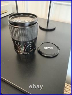 Vintage PENTAX MG 35mm SLR film camera 50mm 12 Wide Angle Zoom Lens AF160 Flash