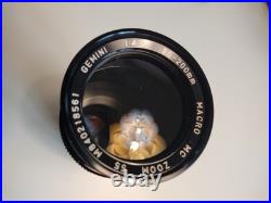 Vintage PENTAX MX 35mm camera, with Flash, Kaligar Lens, Gemini Zoom, Case, Extras