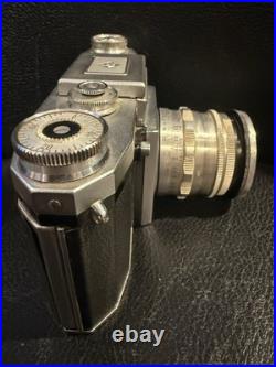 Vintage PRAKTIFLEX FX 35mm Film SLR Camera with Primoplan 2.5/50mm Lens