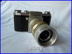 Vintage PRAKTIFLEX FX 35mm Film SLR Camera with THREE Lenses
