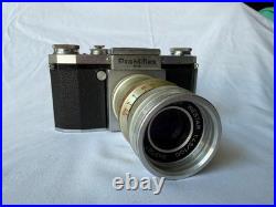 Vintage PRAKTIFLEX FX 35mm Film SLR Camera with THREE Lenses
