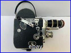 Vintage Paillard BOLEX H16 Deluxe or Supreme 16mm Movie Film Camera & 2 Lenses