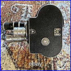 Vintage Paillard Bolex H16 Camera Kern Paillard 75MM, 25MM, 13MM Lenses, Manual