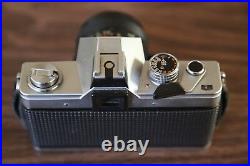 Vintage Pentacon Praktica Super TL1000 Film Camera Body, Lens, and Case