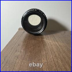 Vintage Pentax-A Lens SMC 11.4 50mm